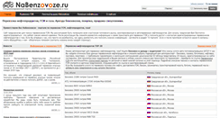 Desktop Screenshot of nabenzovoze.ru
